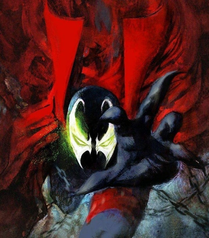 Spawn Red Cape Power 1 Print Poster