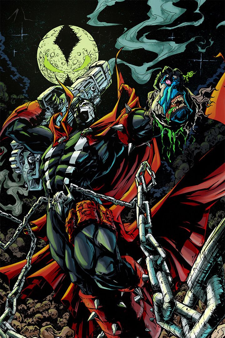 Spawn Tower Superhero Decor Wall Art Jigsaw Puzzle