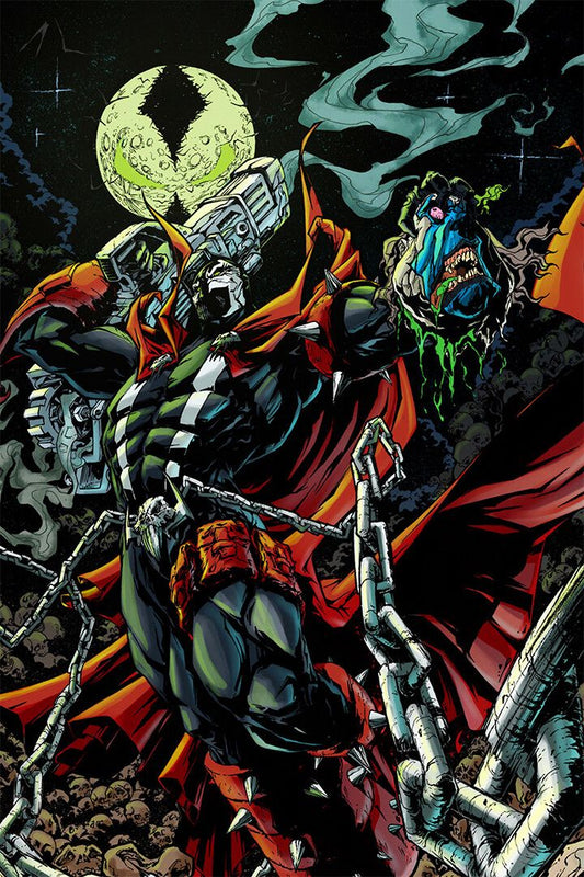 Spawn Tower Superhero Decor Wall Art Jigsaw Puzzle