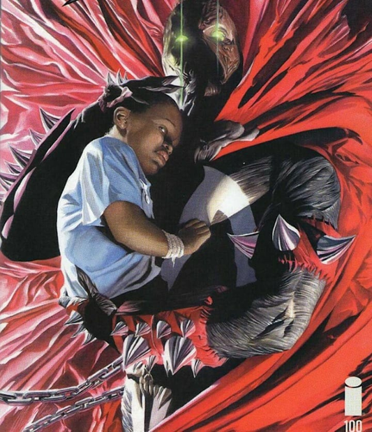 Spawn With Child 3071 Print Poster