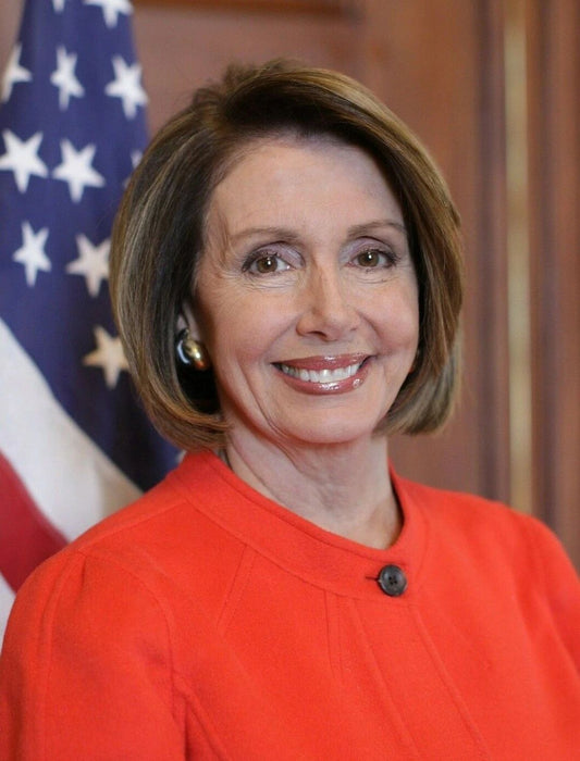 Speaker Of House Nancy Pelosi Congress Liberal Democrat Picture Print Keychain