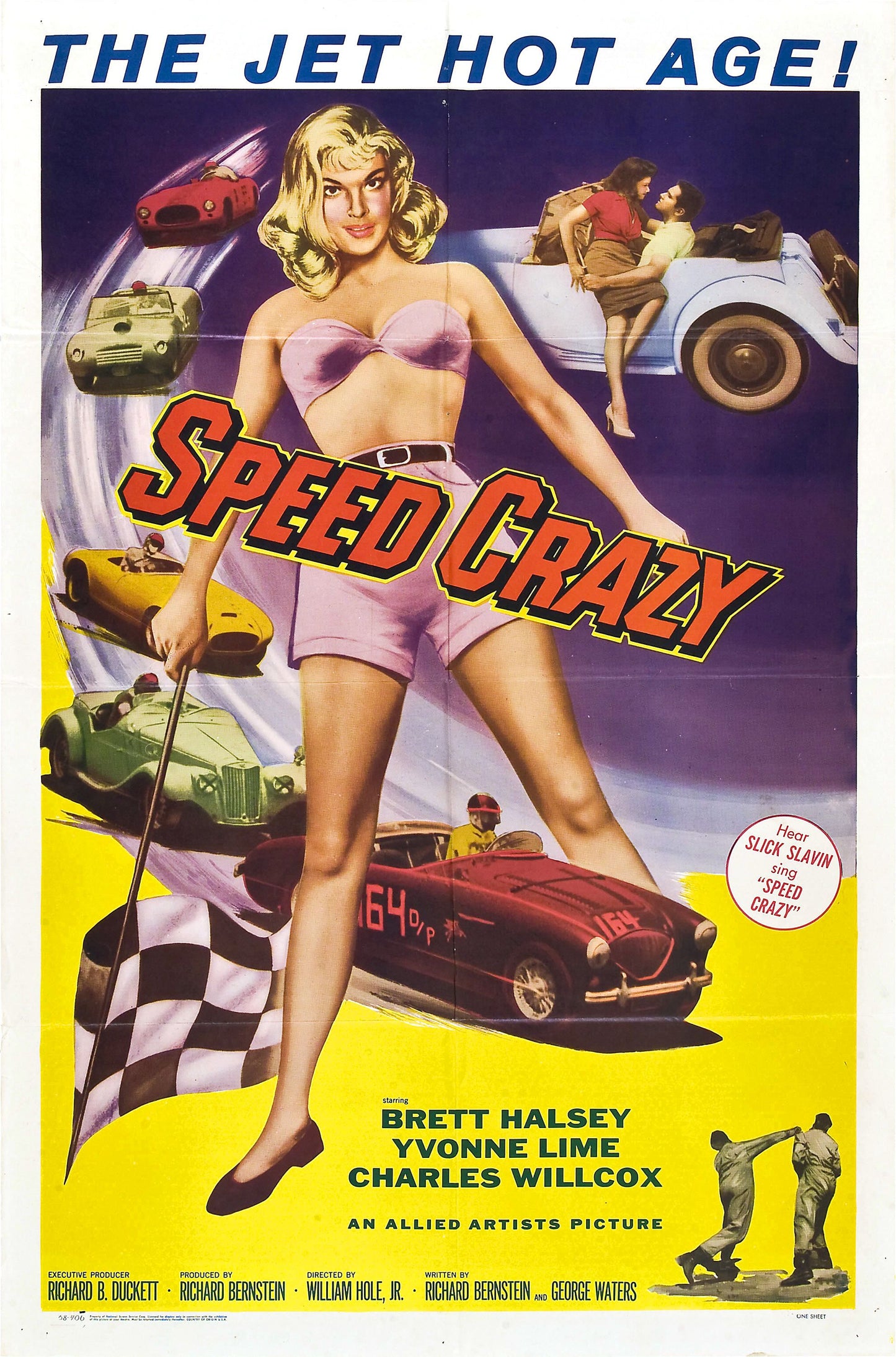 Speed Crazy 01 Movie Magnet