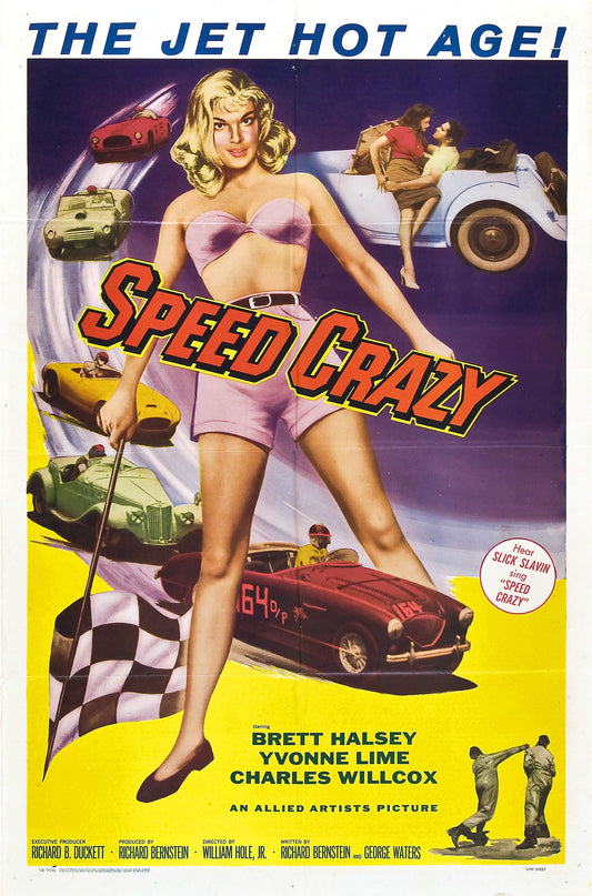 Speed Crazy 01 Movie Magnet