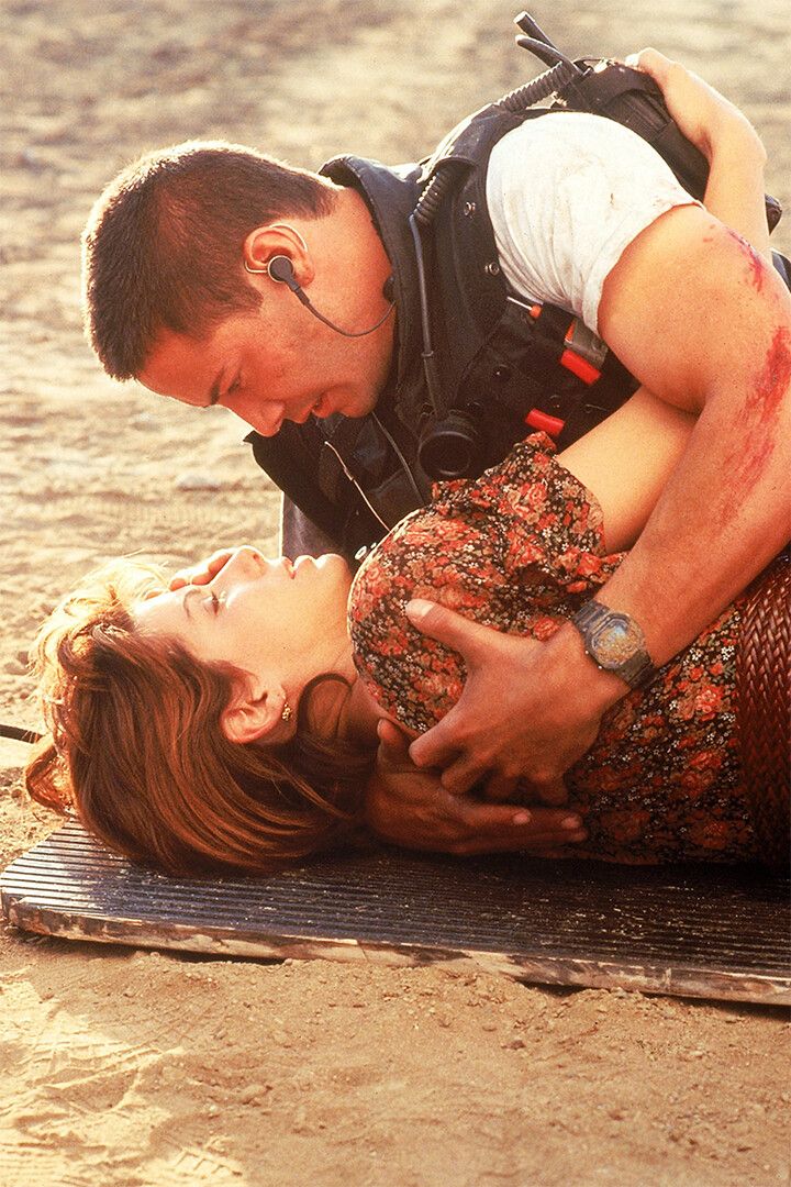 Speed Keanu Reeves Sandra Bullock Movie Cover Art Print Decor Jigsaw Puzzle