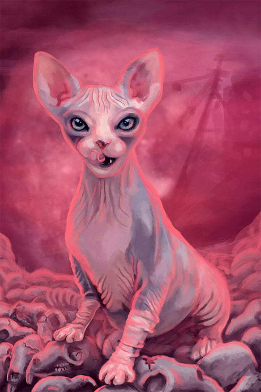Sphinx As An Alien Visitors Artwork Painting Jigsaw Puzzle