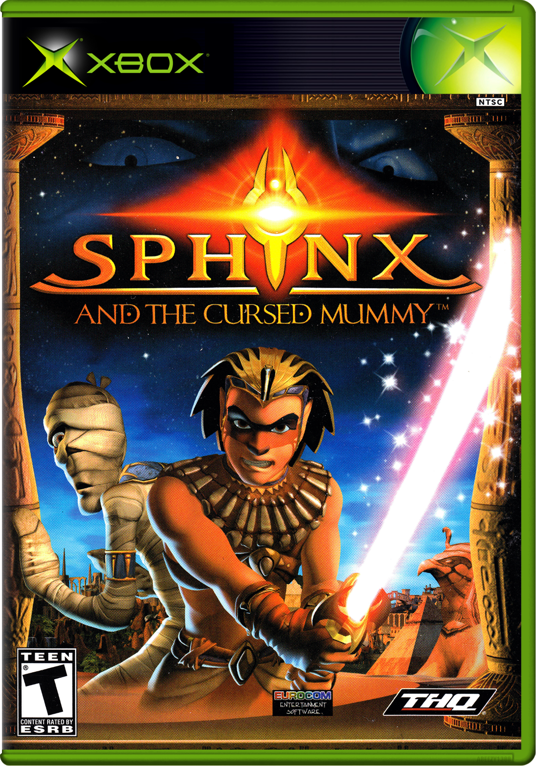 Sphinx And The Cursed Mummy Xbox Print Poster