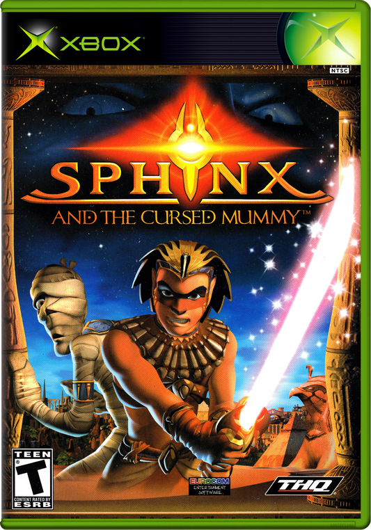 Sphinx And The Cursed Mummy Xbox Print Poster