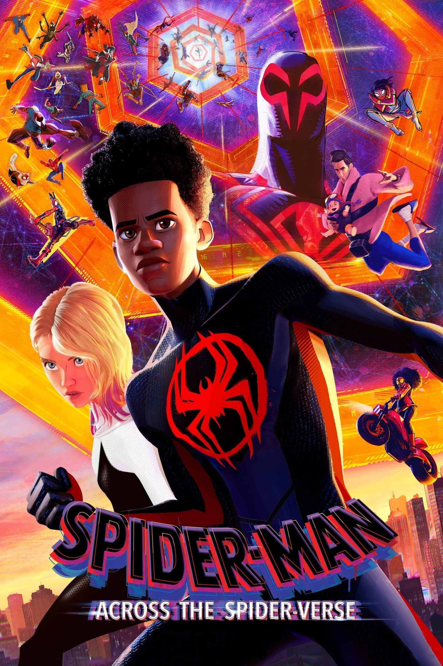Spider Man Across The Spider Verse (2023) Movie Magnet