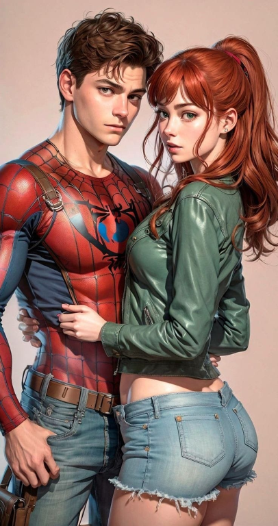 Spider Man Redhead Companion 739 Print Poster