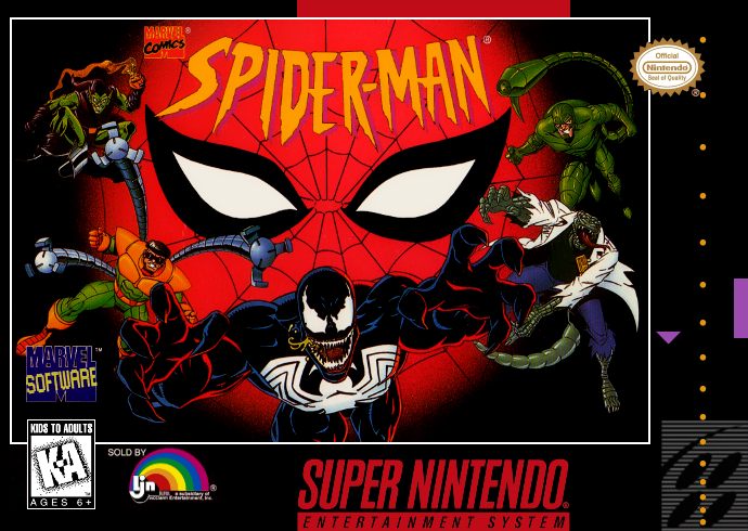 Spider Man (Usa) Snes Print Poster