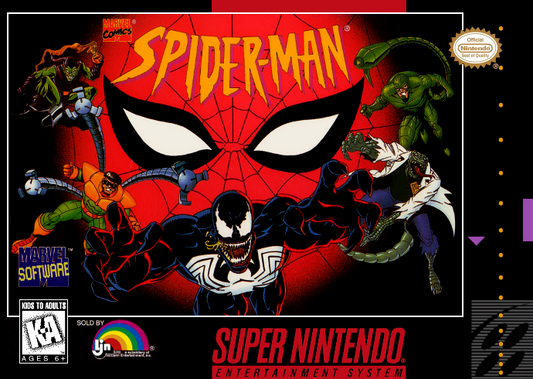 Spider Man (Usa) Snes Print Poster