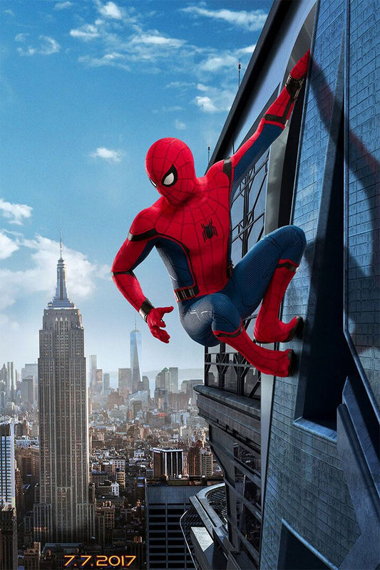 Spiderman Spiderman Climbing Homecoming Movie Room Decor Jigsaw Puzzle