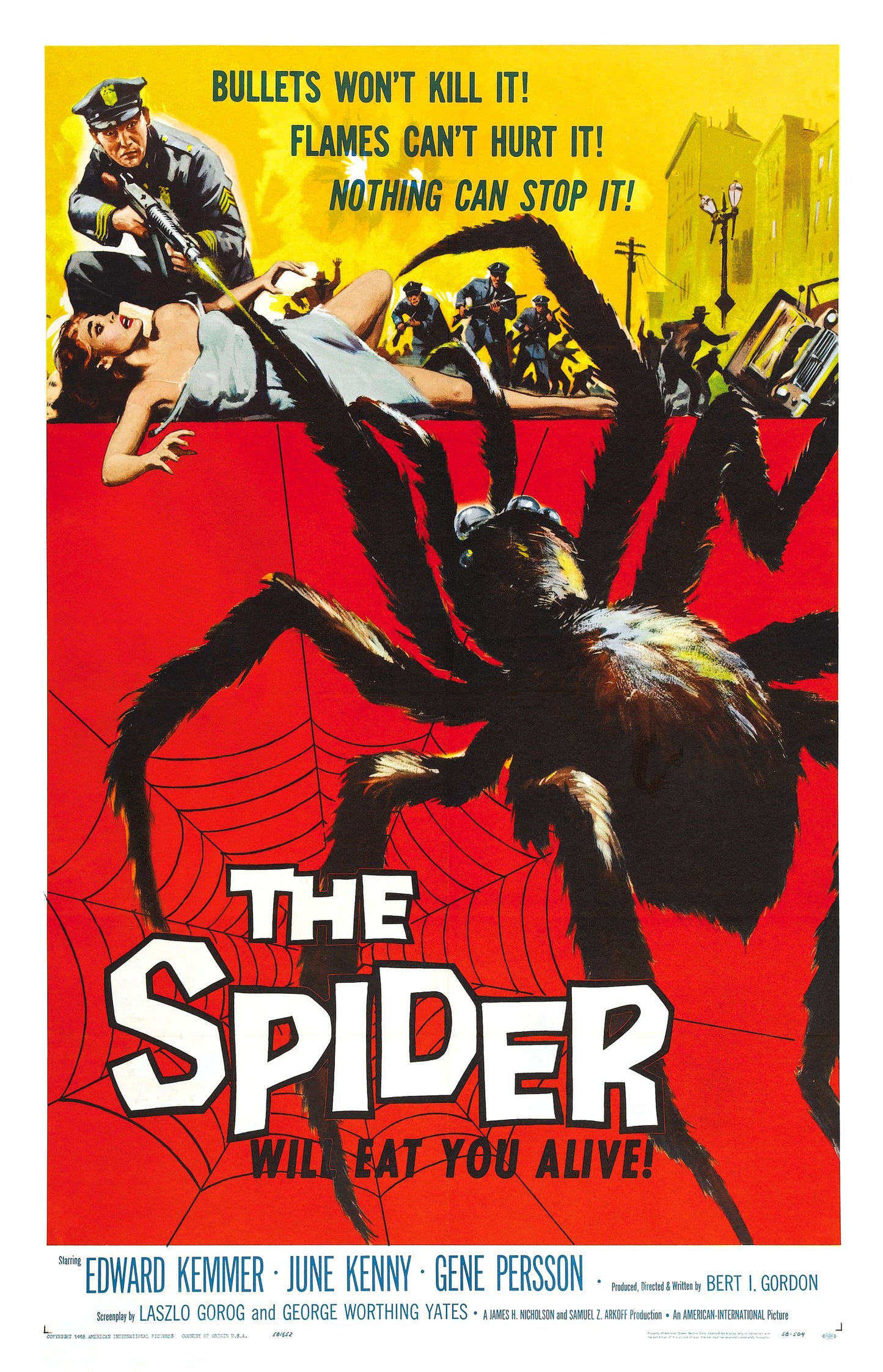 Spider 01 Movie Magnet