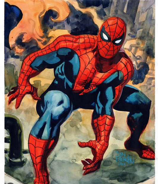 Spider Man Action Art 2000 Print Poster