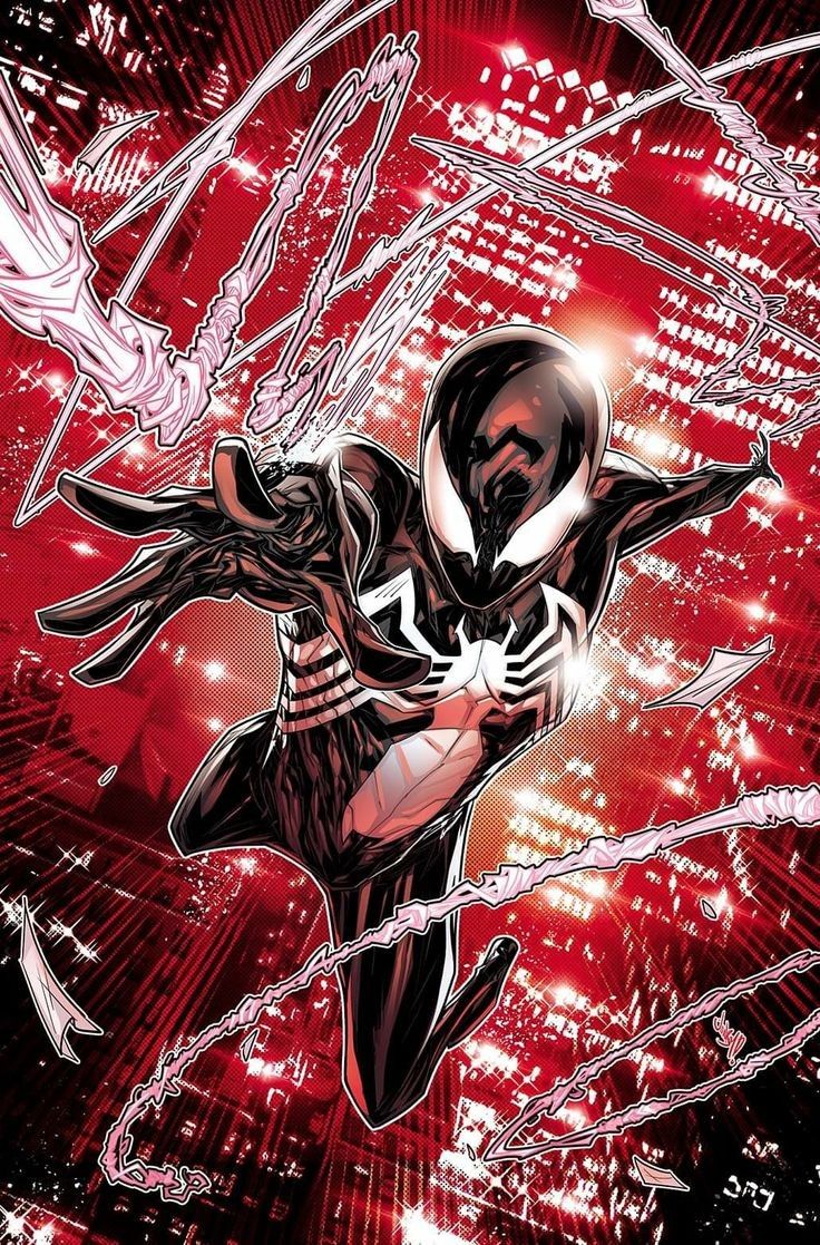 Spider Man Action Illustration Print Poster