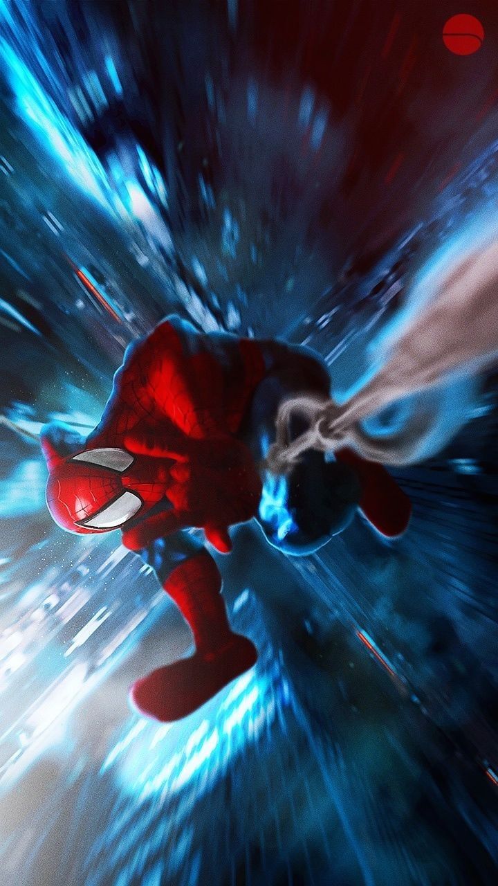 Spider Man Action Move Print Poster