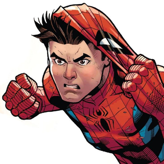 Spider Man Action Portrait Print Poster
