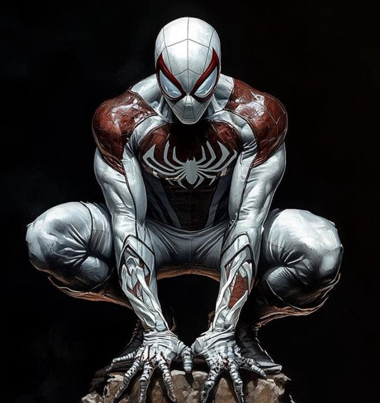 Spider Man Action Pose Artwork (2) Print Poster