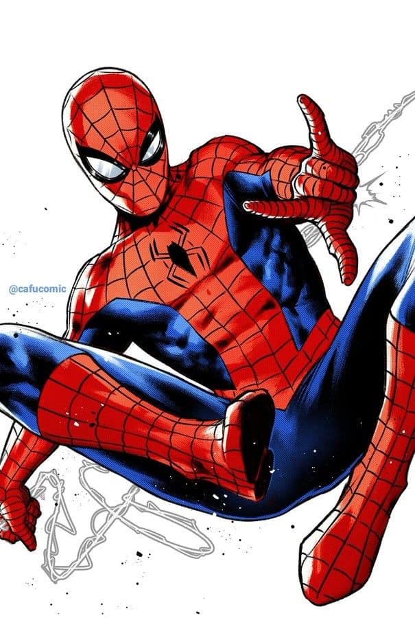 Spider Man Action Pose (10) Print Poster