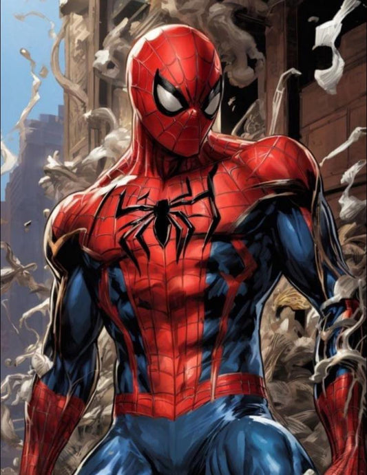 Spider Man Action Pose (12) Print Poster