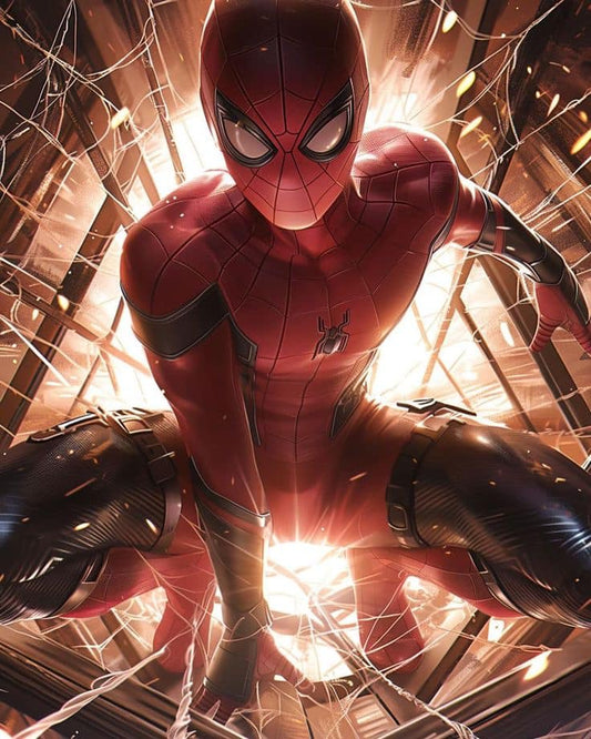 Spider Man Action Pose (13) Print Poster