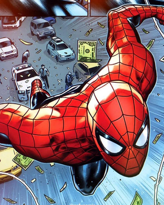 Spider Man Action Scene (3) Print Poster