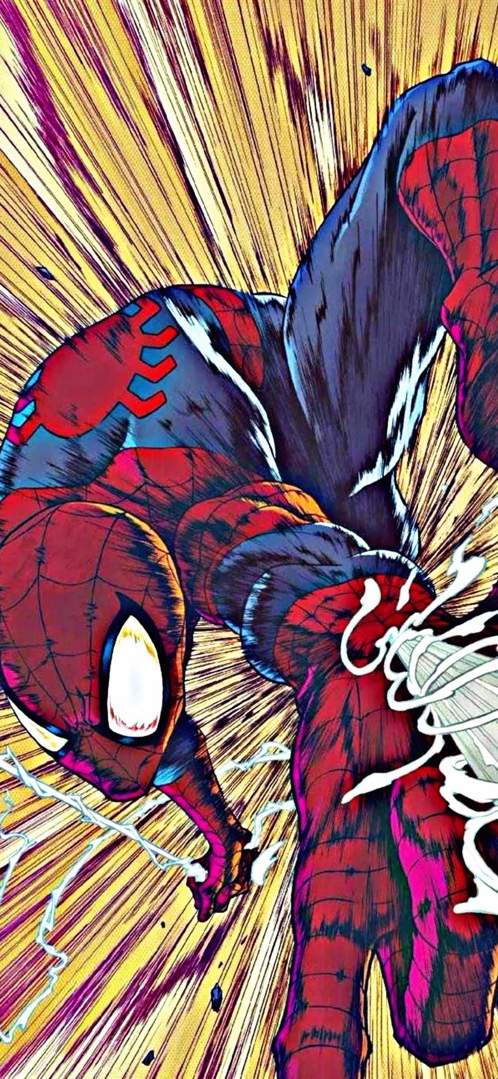 Spider Man Action Shot Print Poster