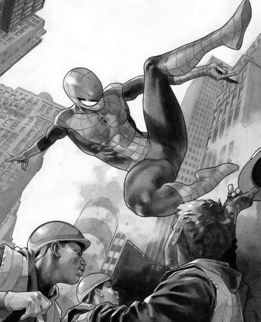 Spider Man Action Urban Response Print Poster