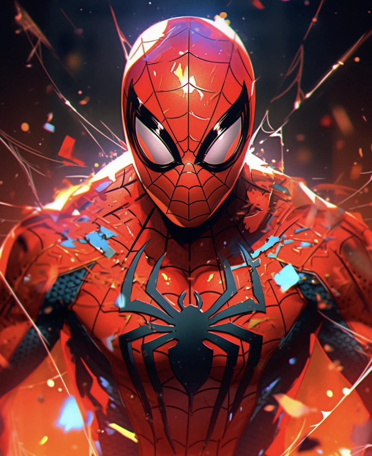 Spider Man Artwork Print Poster