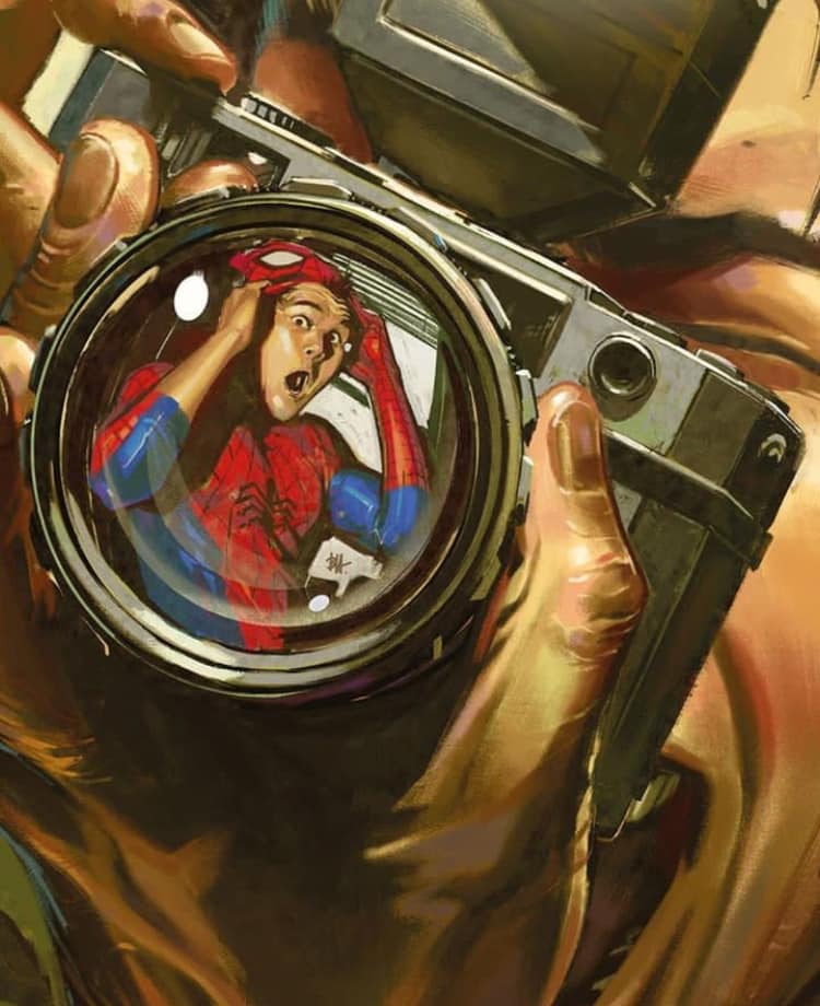 Spider Man Camera Reflection Jigsaw Puzzle