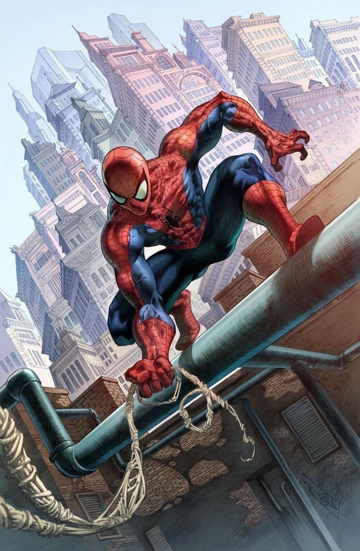 Spider Man Cityscape Action (2) Jigsaw Puzzle