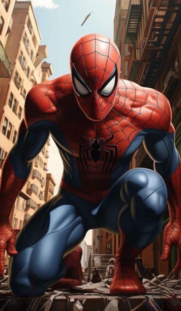 Spider Man Cityscape Action (4) Jigsaw Puzzle