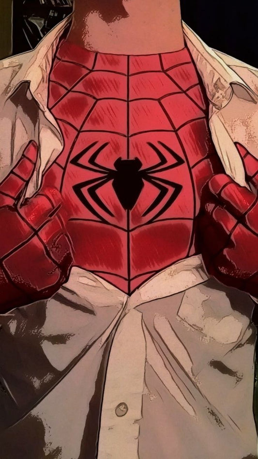 Spider Man Costume Reveal Print Poster