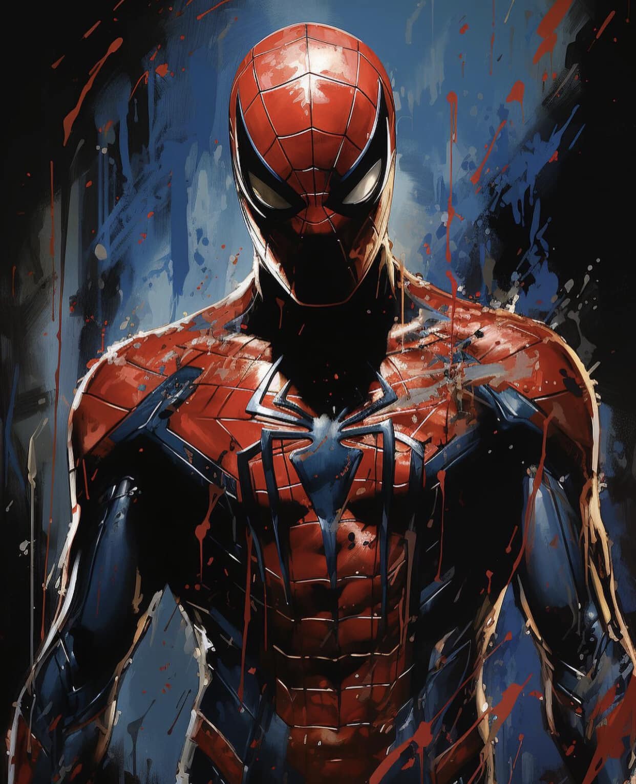 Spider Man Hero Art Print Poster