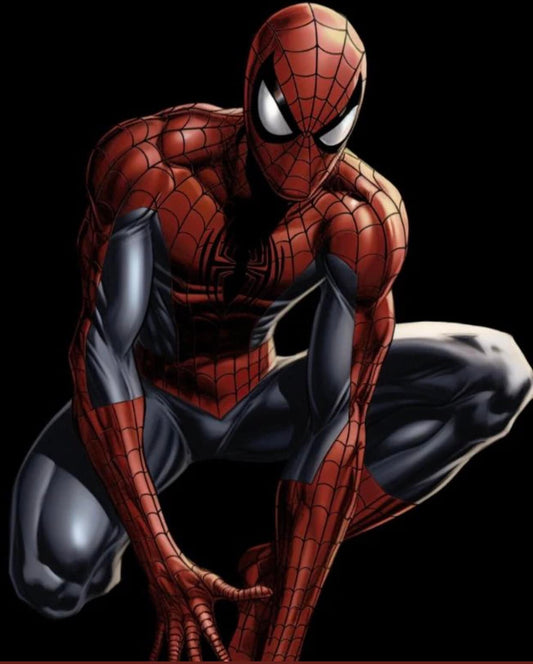 Spider Man Hero Pose Print Poster