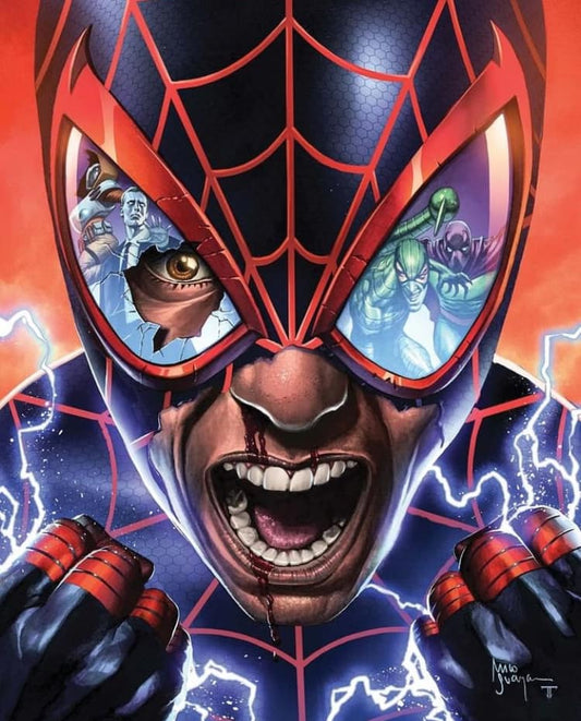 Spider Man Heroic Expression Print Poster