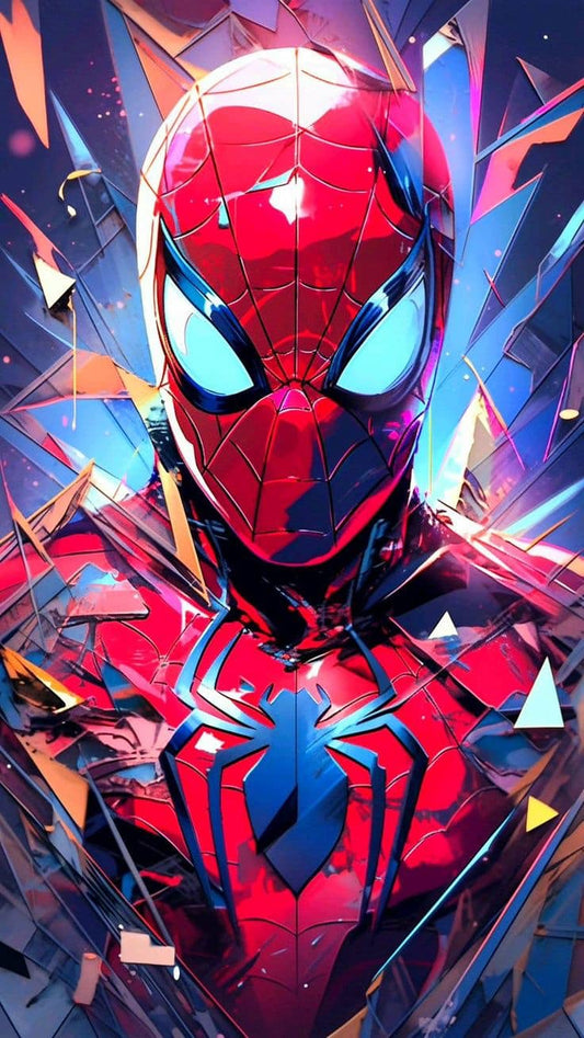 Spider Man Illustration Artwork Print Poster