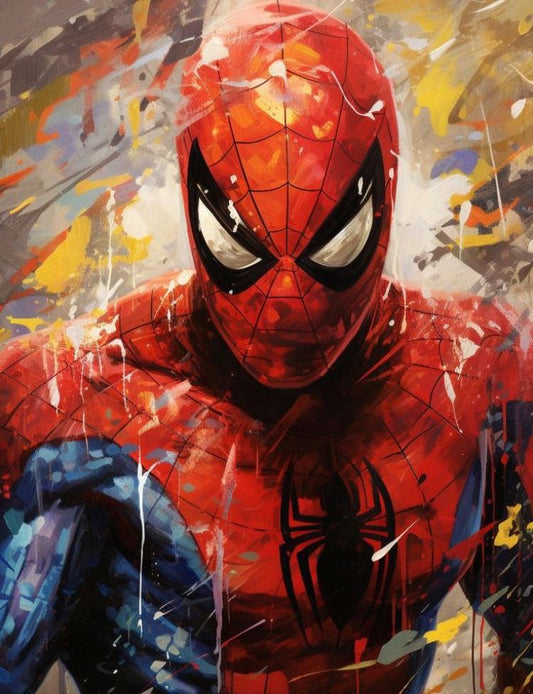 Spider Man Portrait Art (2) Print Poster