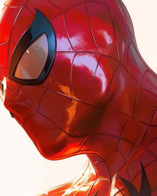Spider Man Portrait (2) Print Poster