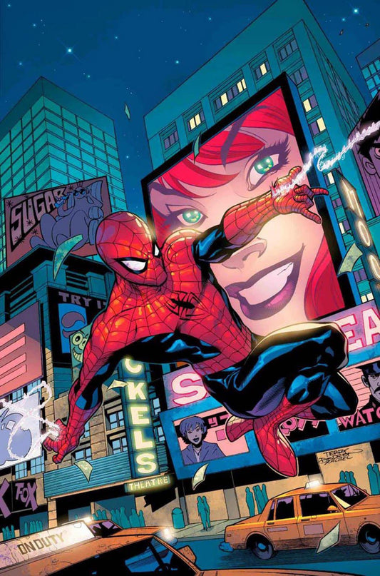 Spider Man Times Square Action (2) Print Poster
