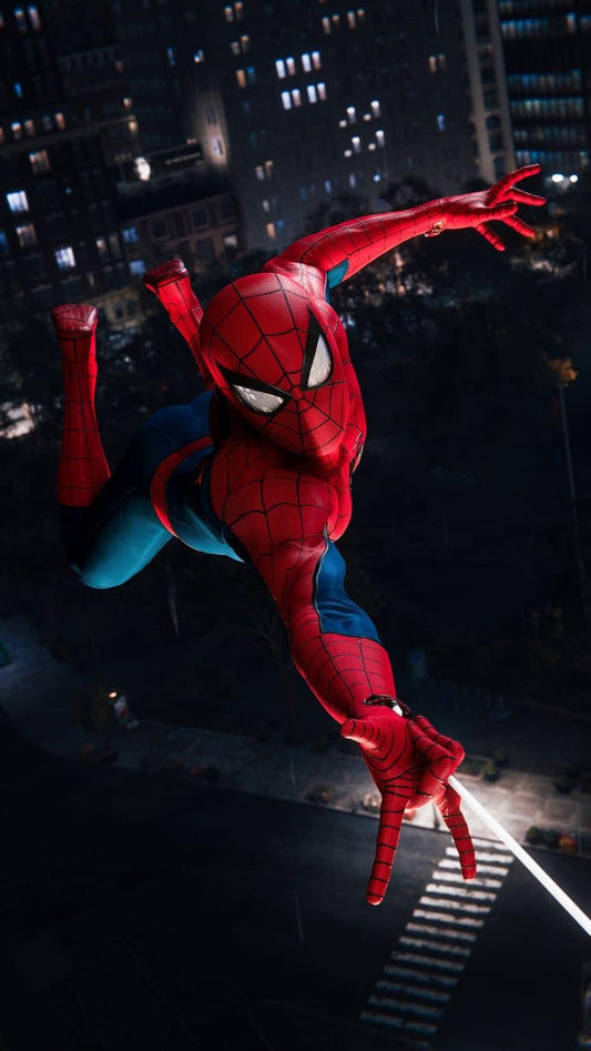 Spider Man Urban Action Print Poster