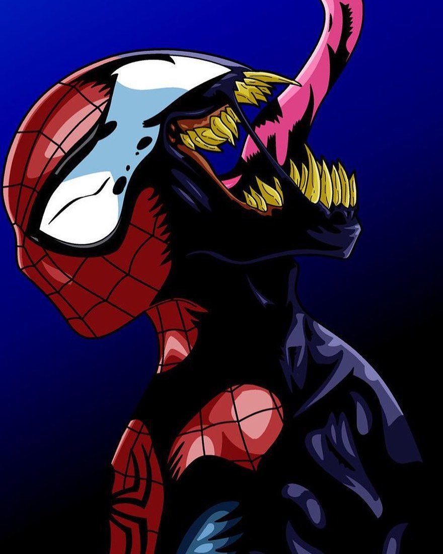 Spider Venom Artwork Jigsaw Puzzle