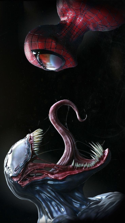 Spider And Venom Jigsaw Puzzle