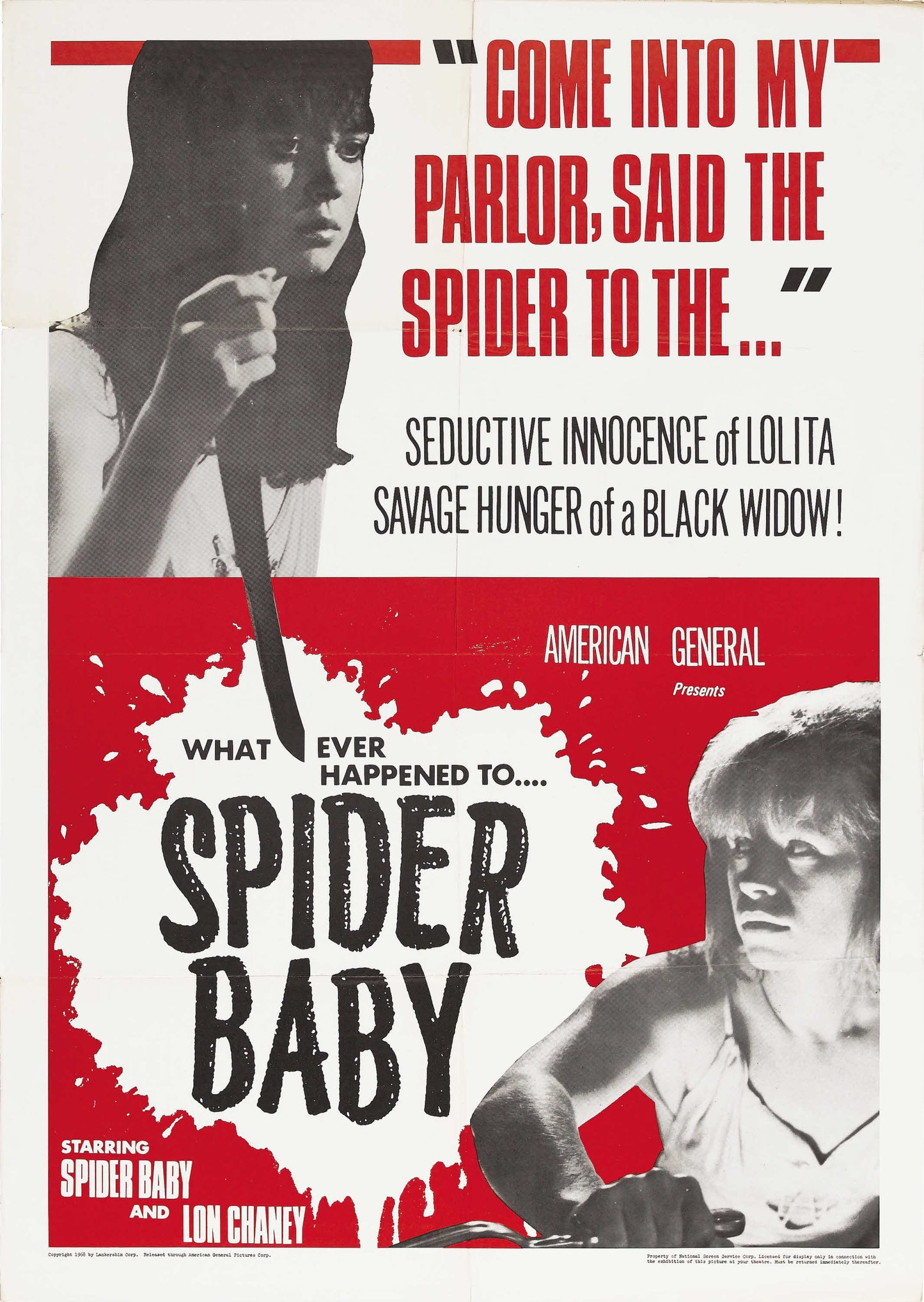 Spider Baby 01 Movie Magnet