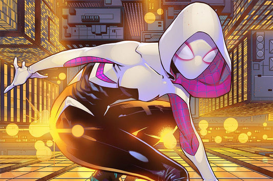 Spider Gwen Movie Adventure Action Fantastic Wall Home Decor Jigsaw Puzzle