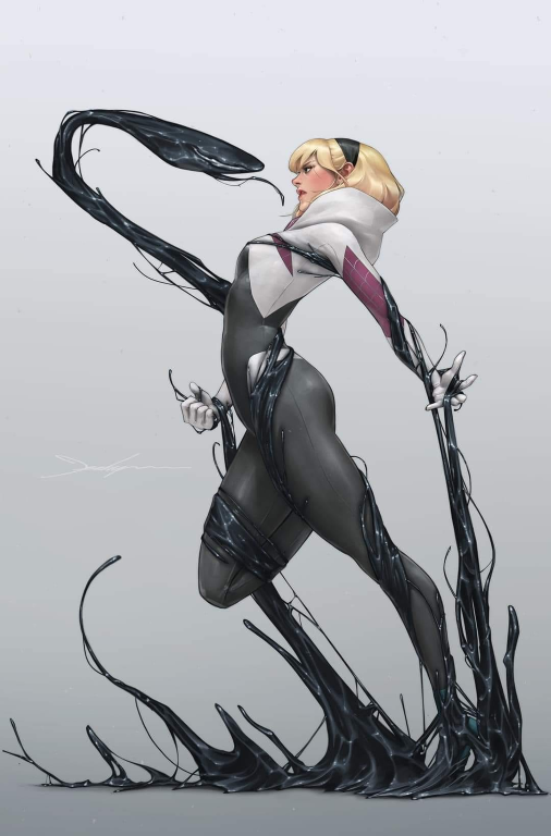 Spider Lady Symbiote Fusion 583 Print Poster