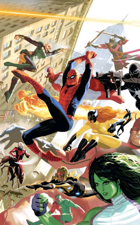 Spider Man 2023 Print Poster