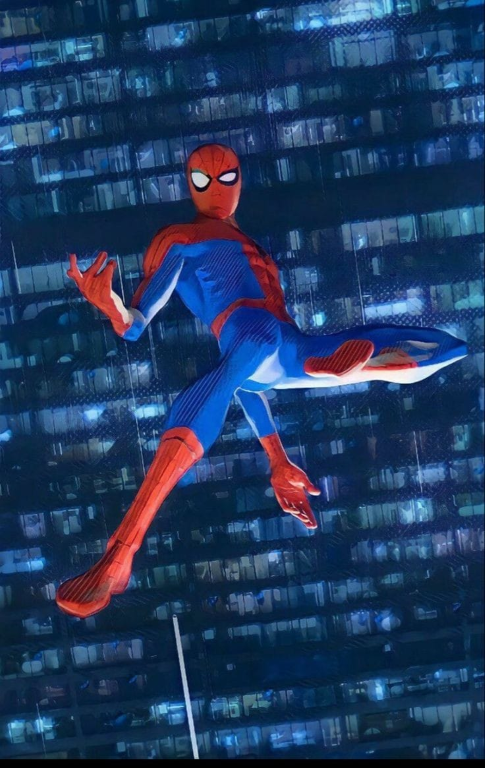 Spider Man Action Pose 839 Print Poster