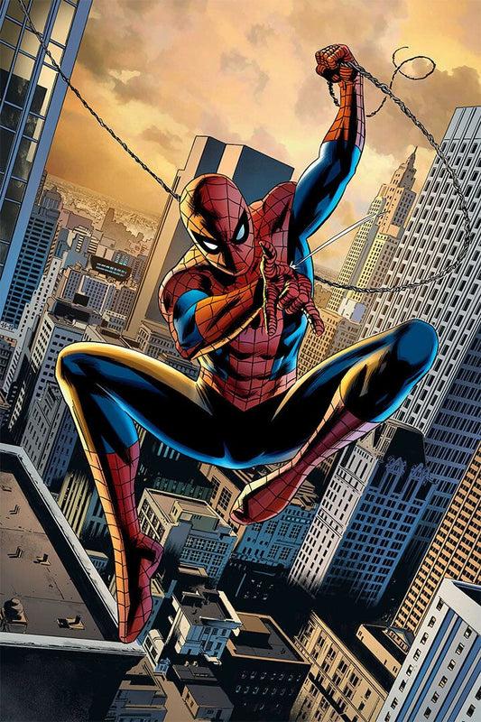Spider Man Adventure Danger Comic Superhero Jigsaw Puzzle
