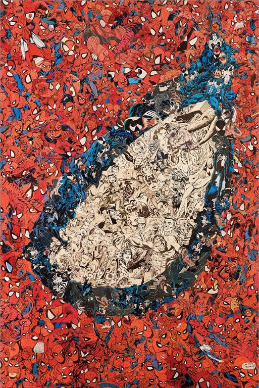 Spider Man Collage 4012 Print Poster